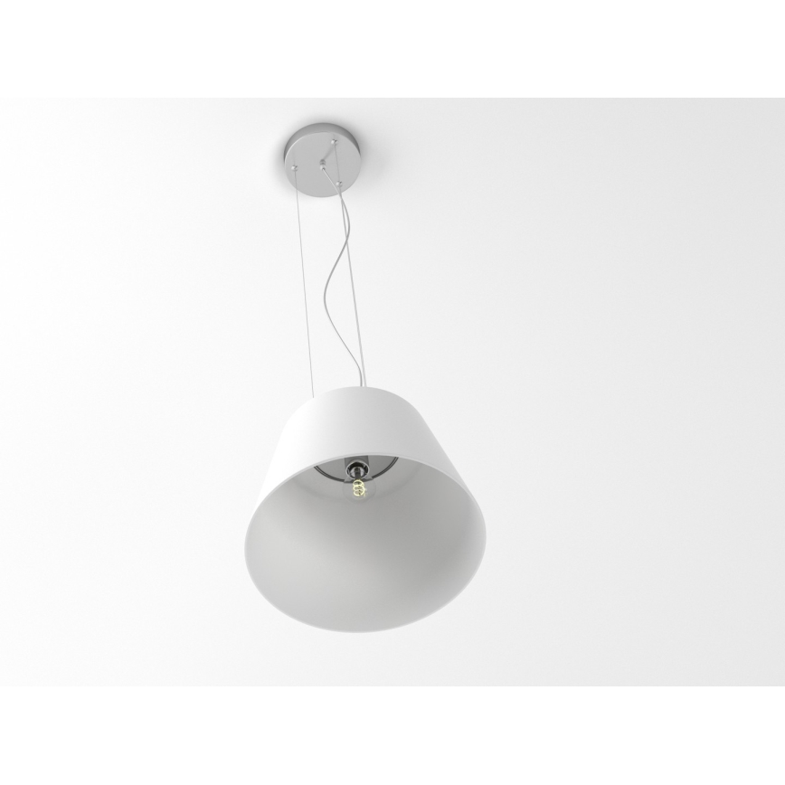 Immax NEO 07053L - LED RGBW Dimmable chandelier on a string CONO 1xE27/8,5W/230V 32 cm Tuya + remote control