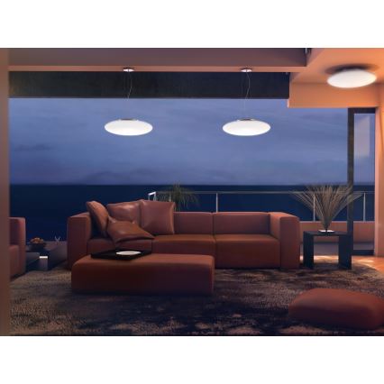 Immax NEO 07055L – LED RGB Dimming Pendant Chandelier ELIPTICO 3×E27/8.5W/100–240V + RC Tuya