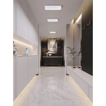 Immax NEO 07072-60 - LED Dimmable ceiling light CANTO LED/34W/230V white Tuya + remote control