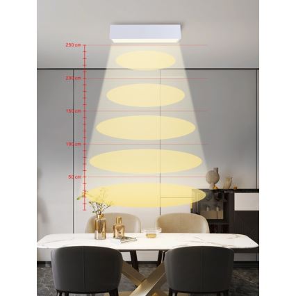 Immax NEO 07072-60 - LED Dimmable ceiling light CANTO LED/34W/230V white Tuya + remote control