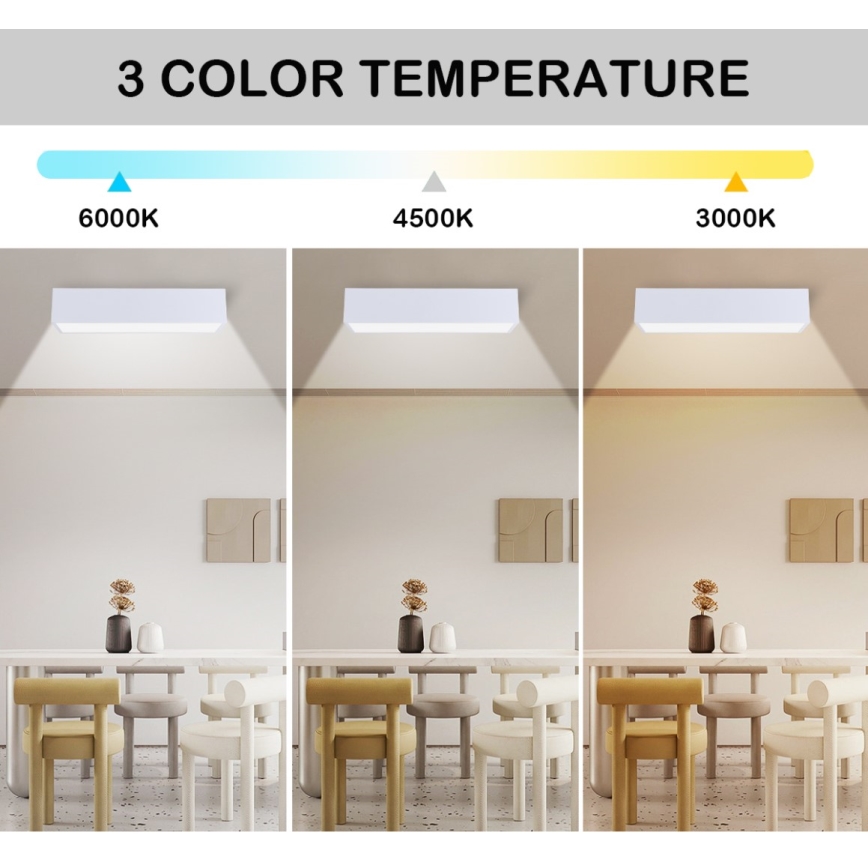 Immax NEO 07072-60 - LED Dimmable ceiling light CANTO LED/34W/230V white Tuya + remote control