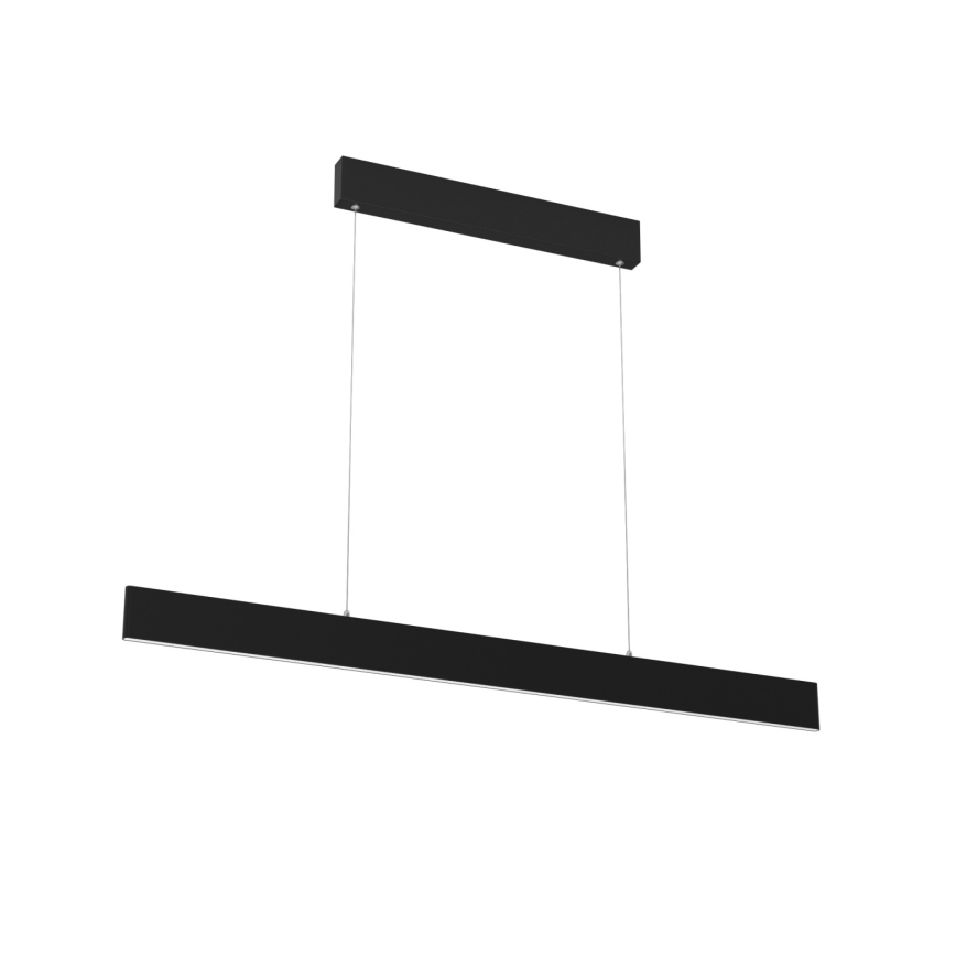 Immax NEO 07076L - LED Dimmable chandelier on a string black LISTON LED/18W/230V Tuya + remote control