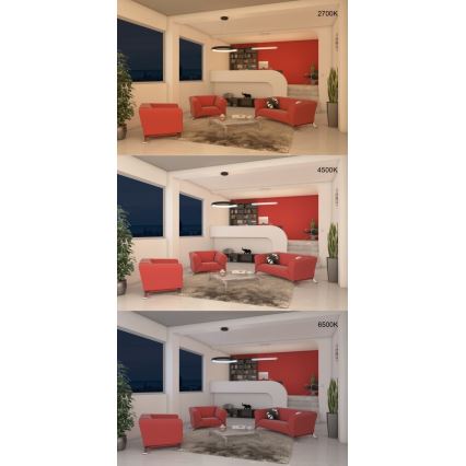 Immax NEO 07077L - LED Dimmable chandelier on a string HIPODROMO LED/66W/230V Tuya + remote control