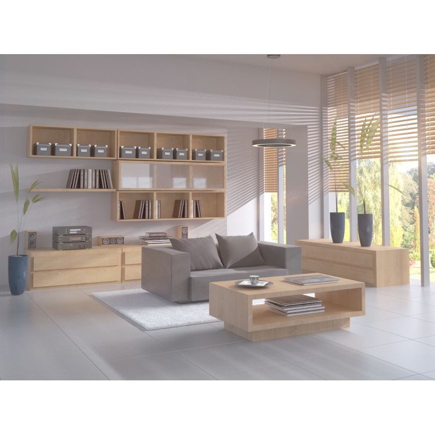 Immax NEO 07091L - LED Dimmable chandelier on a string PASTEL LED/52W/230V 60 cm white Tuya + remote control