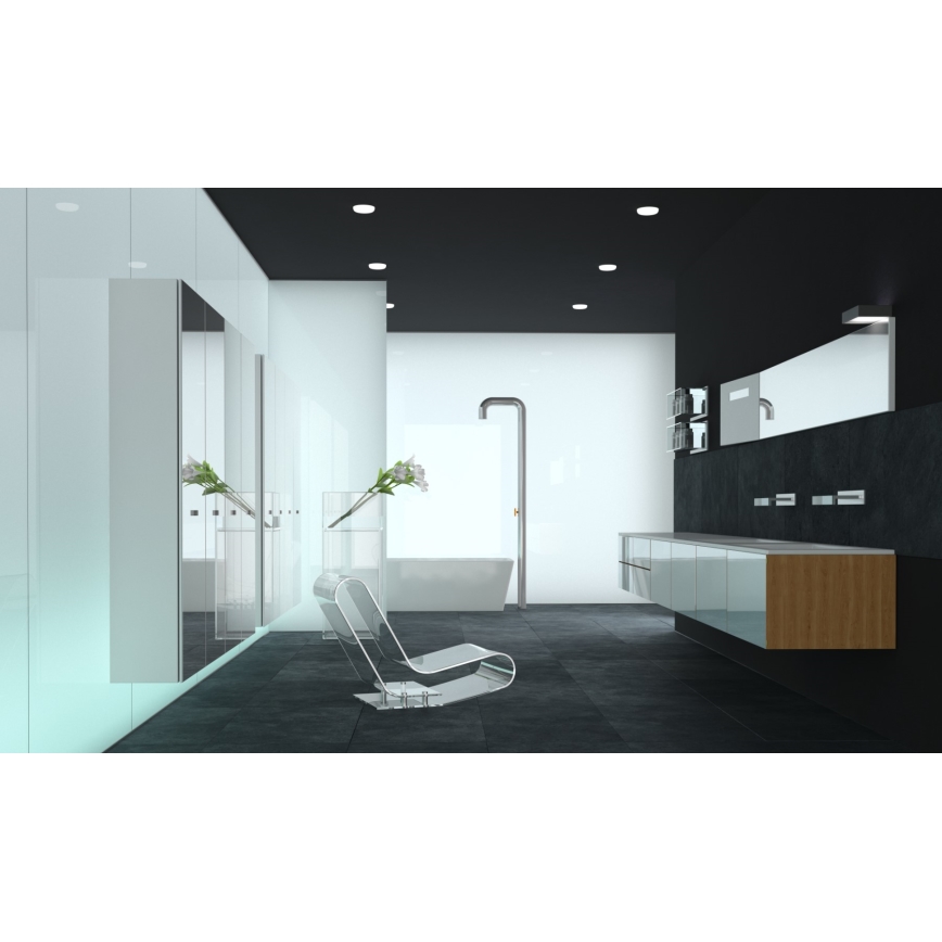 Immax NEO 07109K - LED Dimmable bathroom recessed light PRACTICO LED/24W/230V IP44 Tuya