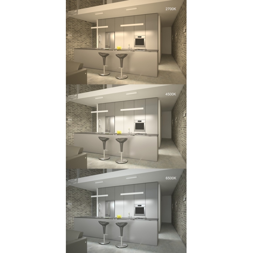 Immax Neo 07128L - LED  Dimmable chandelier on a string LISTON gold LED/18W/230V ZigBee + remote control Tuya
