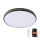 Immax NEO 07145-B42 - LED Dimmable ceiling light NEO LITE VISTAS LED/24W/230V Tuya Wi-Fi black + remote control