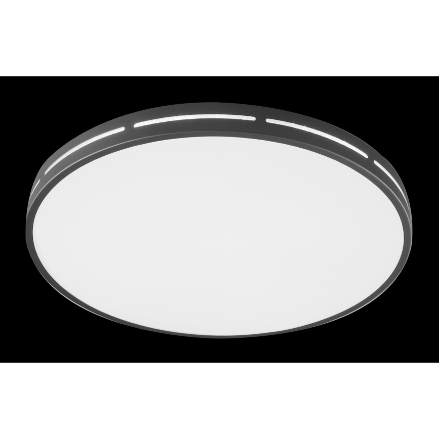 Immax NEO 07145-B42 - LED Dimmable ceiling light NEO LITE VISTAS LED/24W/230V Tuya Wi-Fi black + remote control