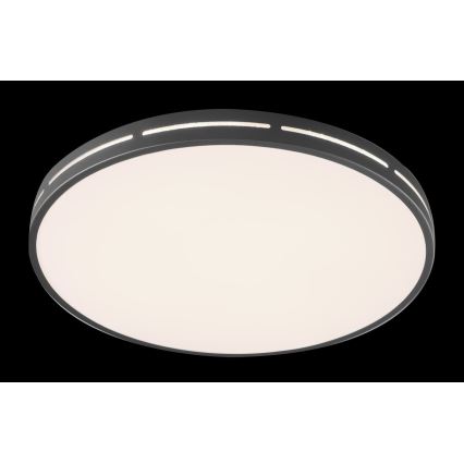 Immax NEO 07145-B42 - LED Dimmable ceiling light NEO LITE VISTAS LED/24W/230V Tuya Wi-Fi black + remote control