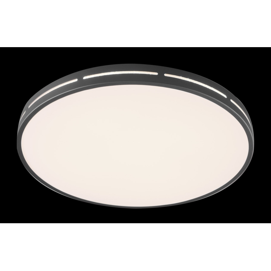 Immax NEO 07145-B42 - LED Dimmable ceiling light NEO LITE VISTAS LED/24W/230V Tuya Wi-Fi black + remote control