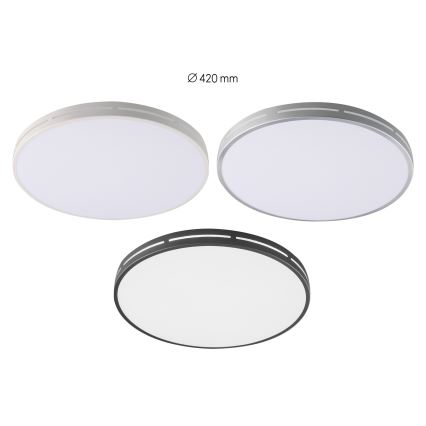 Immax NEO 07146-W42 - LED Dimmable ceiling light NEO LITE VISTAS LED/24W/230V Tuya Wi-Fi white + remote control