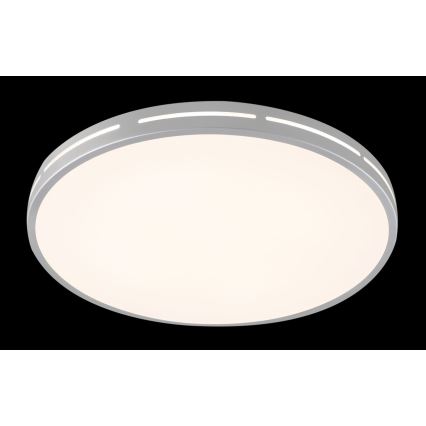 Immax NEO 07147-S42 - LED Dimmable ceiling light NEO LITE VISTAS LED/24W/230V Tuya Wi-Fi silver + remote control
