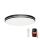Immax NEO 07148-B40 - LED Dimmable ceiling light NEO LITE AREAS LED/24W/230V Tuya Wi-Fi black + remote control