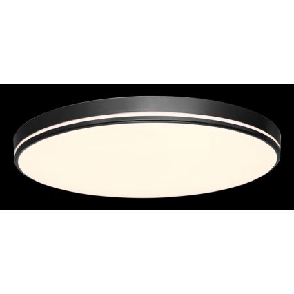 Immax NEO 07148-B40 - LED Dimmable ceiling light NEO LITE AREAS LED/24W/230V Tuya Wi-Fi black + remote control