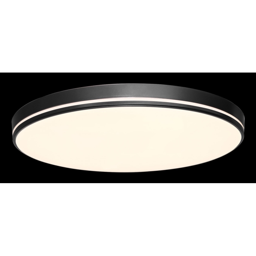 Immax NEO 07148-B40 - LED Dimmable ceiling light NEO LITE AREAS LED/24W/230V Tuya Wi-Fi black + remote control