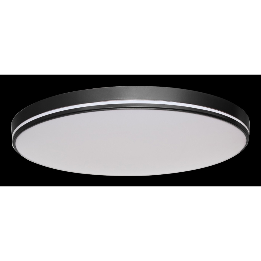 Immax NEO 07148-B40 - LED Dimmable ceiling light NEO LITE AREAS LED/24W/230V Tuya Wi-Fi black + remote control