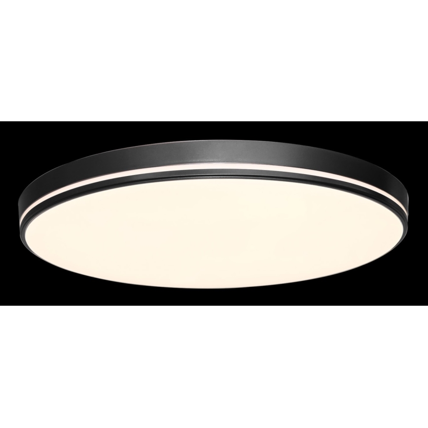 Immax NEO 07148-B51 - LED Dimmable ceiling light NEO LITE AREAS LED/48W/230V Tuya Wi-Fi black + remote control