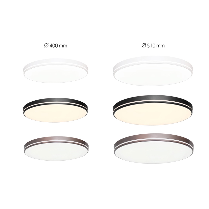Immax NEO 07149-W40 - LED Dimmable ceiling light NEO LITE AREAS LED/24W/230V Tuya Wi-Fi white + remote control