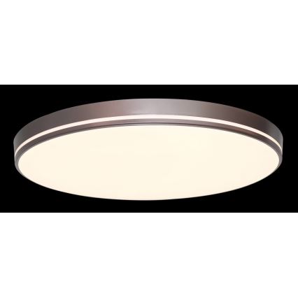 Immax NEO 07150-C51 - LED Dimmable ceiling light NEO LITE AREAS LED/48W/230V Tuya Wi-Fi brown + remote control