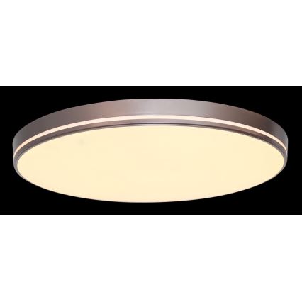 Immax NEO 07150-C51 - LED Dimmable ceiling light NEO LITE AREAS LED/48W/230V Tuya Wi-Fi brown + remote control