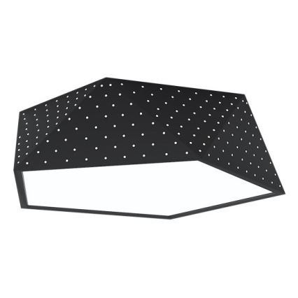 Immax NEO 07151-B40 - LED Dimmable ceiling light BRILIANT LED/20W/230V Wi-Fi Tuya black + remote control