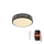 Immax NEO 07152-B40 - LED Dimmable ceiling light NEO LITE PERFECTO LED/24W/230V Wi-Fi Tuya black + remote control
