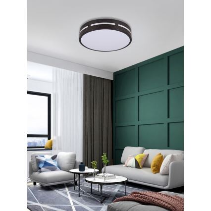 Immax NEO 07152-B50 - LED Dimmable ceiling light NEO LITE PERFECTO LED/48W/230V Wi-Fi Tuya + remote control
