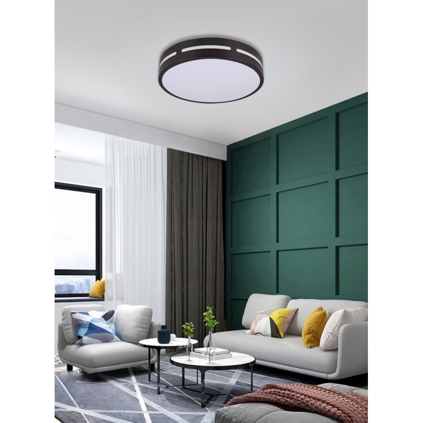 Immax NEO 07152-B50 - LED Dimmable ceiling light NEO LITE PERFECTO LED/48W/230V Wi-Fi Tuya + remote control