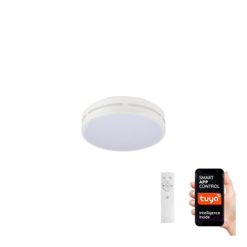 Immax NEO 07153-W30 - LED Dimmable ceiling light NEO LITE PERFECTO LED/24W/230V Wi-Fi Tuya white + remote control