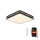 Immax NEO 07154-B42 - LED Dimmable ceiling light NEO LITE PERFECTO LED/48W/230V Wi-Fi Tuya black + remote control