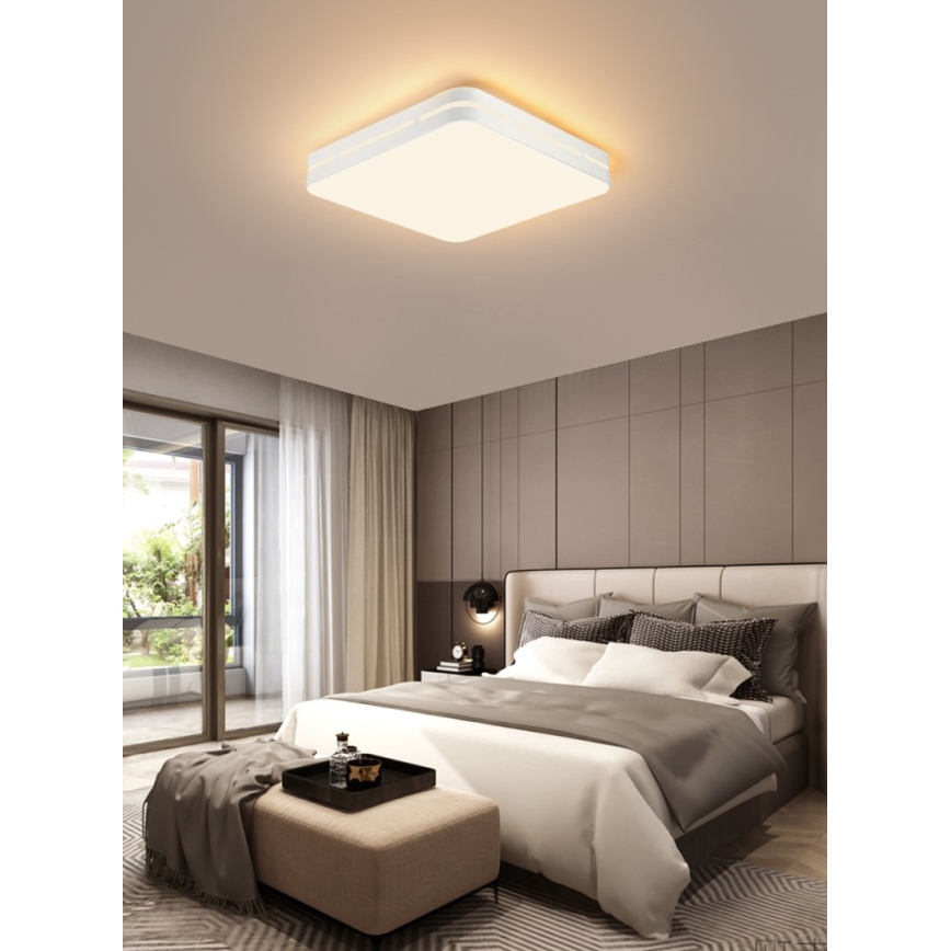 Immax NEO 07155-W30 - LED Dimmable ceiling light NEO LITE PERFECTO LED/24W/230V Wi-Fi Tuya white + remote control