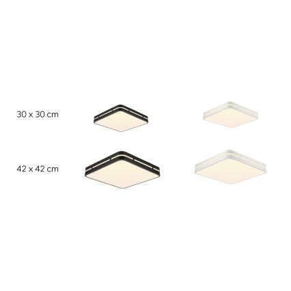 Immax NEO 07155-W30 - LED Dimmable ceiling light NEO LITE PERFECTO LED/24W/230V Wi-Fi Tuya white + remote control