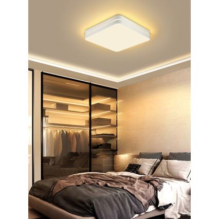 Immax NEO 07155-W42 - LED Dimmable ceiling light NEO LITE PERFECTO LED/48W/230V Wi-Fi Tuya white + remote control