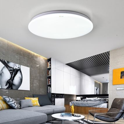 Immax NEO 07156-45 - LED Dimmable ceiling light ANCORA LED/36W/230V 2700-6500K Wi-Fi + remote control Tuya