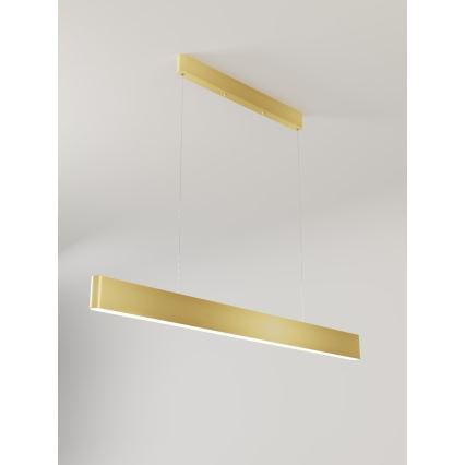 Immax NEO 07157-G120X - LED RGB+CCTW Dimmable chandelier on a string MILANO LED/40W/230V Tuya gold