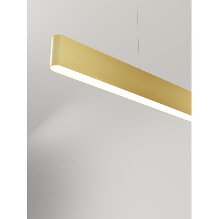 Immax NEO 07157-G120X - LED RGB+CCTW Dimmable chandelier on a string MILANO LED/40W/230V Tuya gold