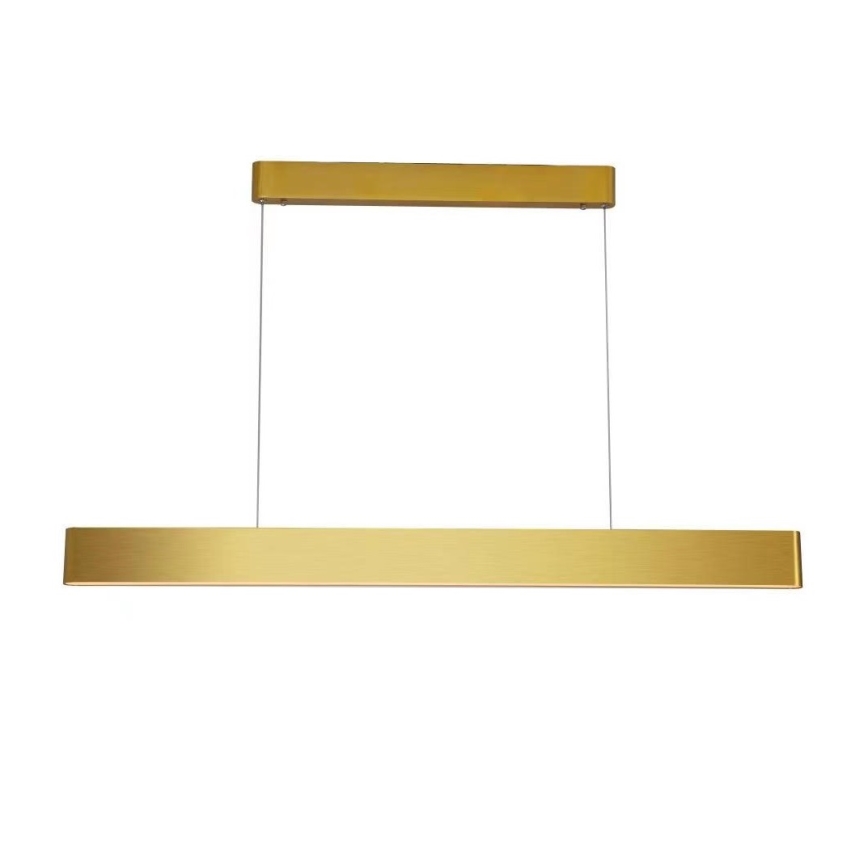 Immax NEO 07157-G120X - LED RGB+CCTW Dimmable chandelier on a string MILANO LED/40W/230V Tuya gold