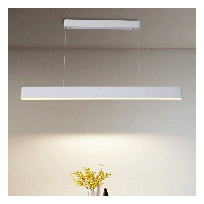 Immax NEO 07157-W120X - LED RGB+CCT Dimmable chandelier on a string MILANO LED/40W/230V Tuya white