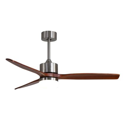 Immax NEO 07165-S - LED Ceiling fan ELEGANTE LED/18W/230V oak Wi-Fi Tuya + remote control