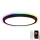 Immax NEO 07166-B40 - LED RGB+CCT Dimmable ceiling light NEO LITE TUDO LED/50W/230V Wi-Fi Tuya black + remote control