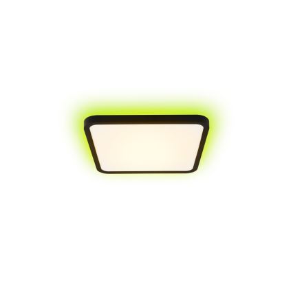 Immax NEO 07167-B40 - LED RGB+CCT Dimmable ceiling light NEO LITE TUDO LED/50W/230V Wi-Fi Tuya black + remote control