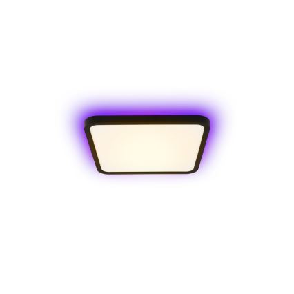 Immax NEO 07167-B40 - LED RGB+CCT Dimmable ceiling light NEO LITE TUDO LED/50W/230V Wi-Fi Tuya black + remote control