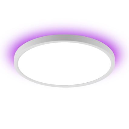 Immax NEO 07169-W60 - LED RGB+CCT Dimmable ceiling light NEO LITE TUDO 65W/230V 2700-6500K Wi-Fi Tuya + remote control white