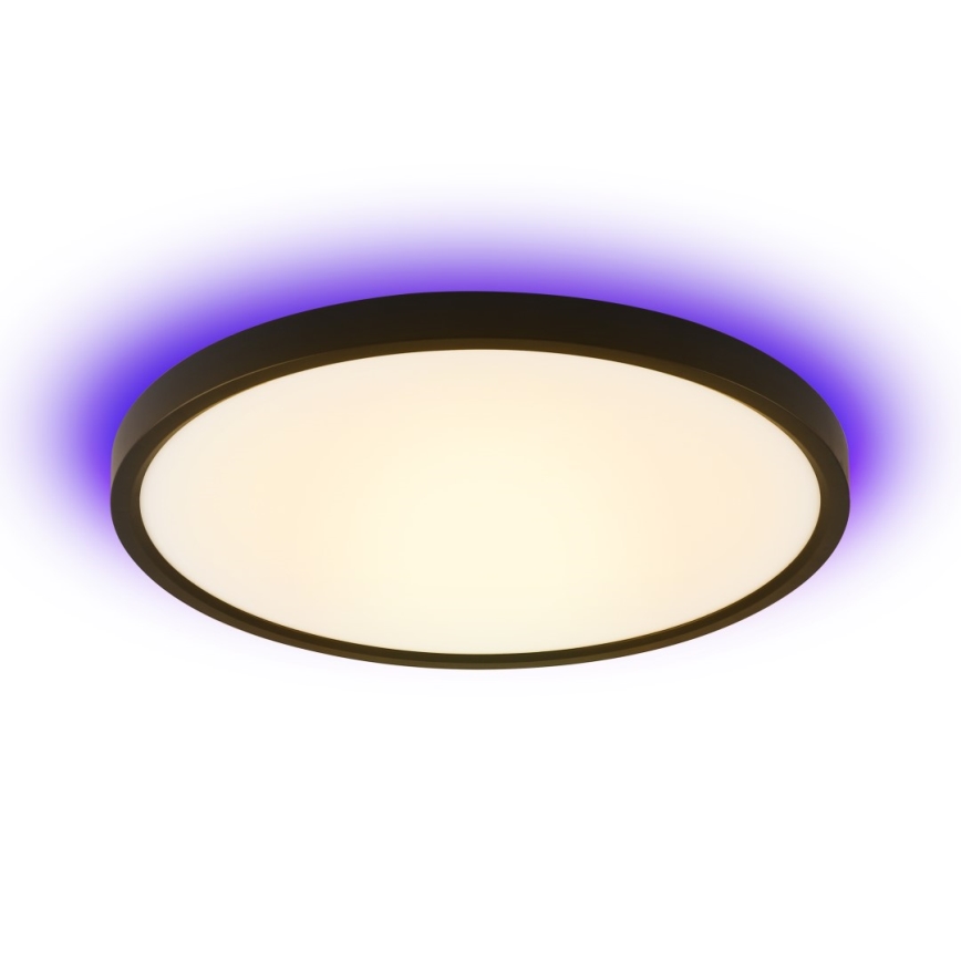 Immax NEO 07170-B60 - LED RGB+CCT Dimmable ceiling light NEO LITE TUDO LED/65W/230V 2700-6500K Wi-Fi Tuya black + remote control