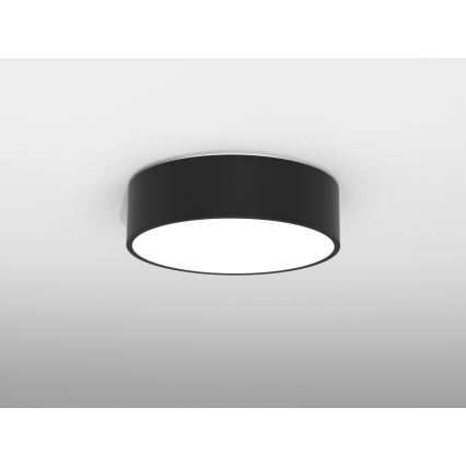 Immax NEO 07200L - LED Dimmable ceiling light RONDATE LED/18W/230V 3000-6000K d. 25 cm black Tuya + remote control