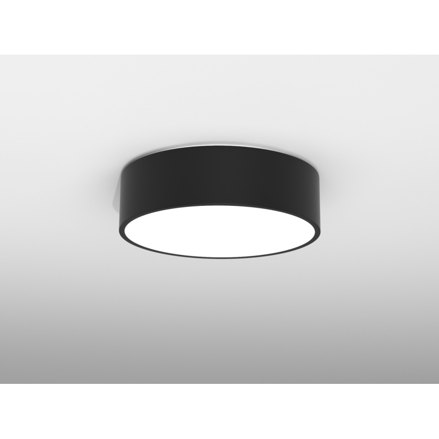 Immax NEO 07200L - LED Dimmable ceiling light RONDATE LED/18W/230V 3000-6000K d. 25 cm black Tuya + remote control