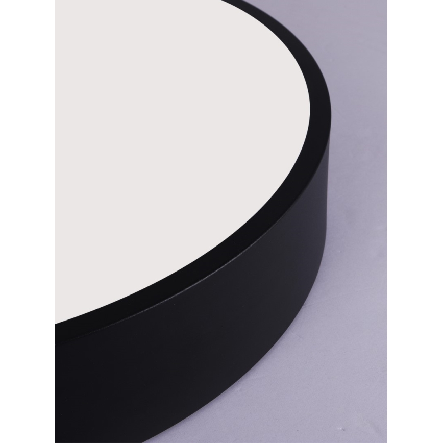 Immax NEO 07201L - LED Dimmable ceiling light RONDATE LED/28W/230V black Tuya + remote control