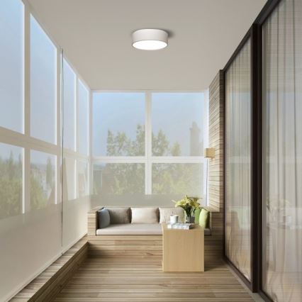 Immax NEO 07204L - LED Dimmable ceiling light RONDATE LED/18W/230V 3000-6000K white Tuya + remote control