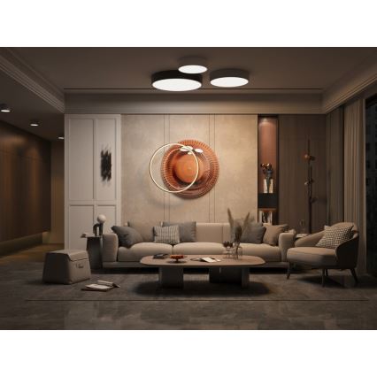 Immax NEO 07204L - LED Dimmable ceiling light RONDATE LED/18W/230V 3000-6000K white Tuya + remote control
