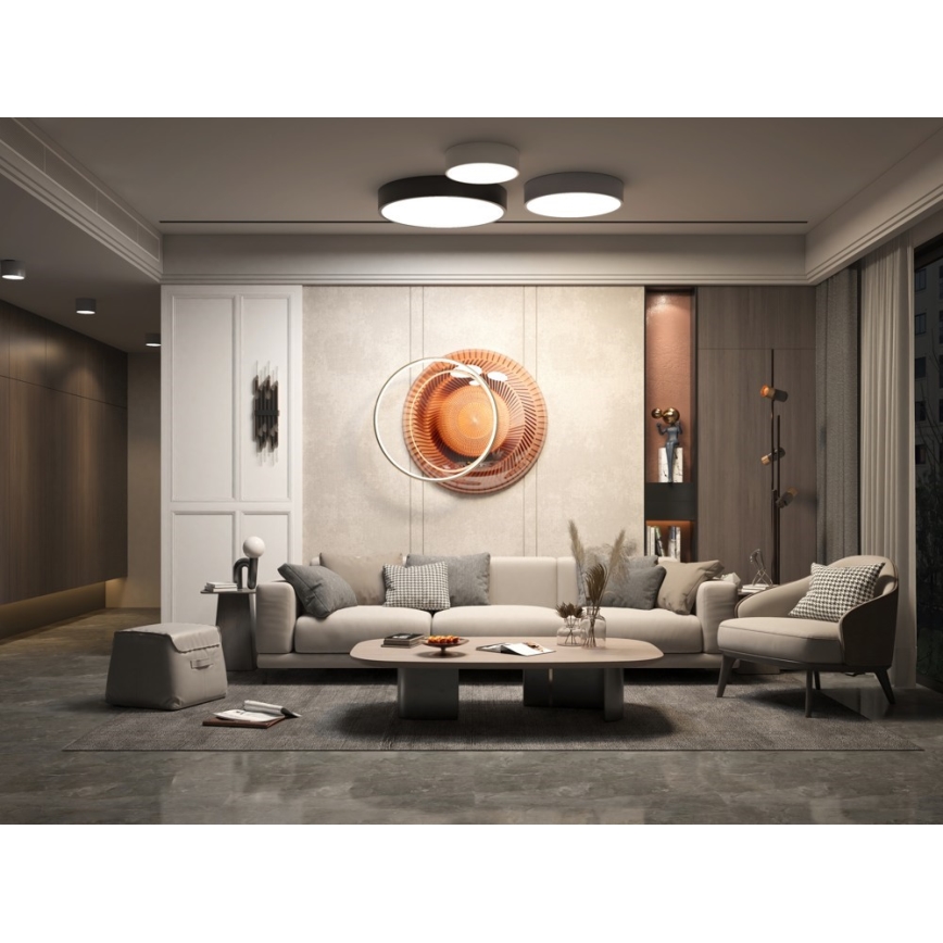 Immax NEO 07204L - LED Dimmable ceiling light RONDATE LED/18W/230V 3000-6000K white Tuya + remote control